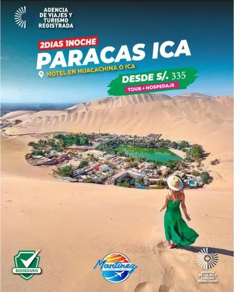 Paracas + Ica – 2 días / 1 noche