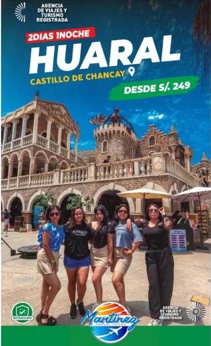 Huaral + Castillo de Chancay – 2 días / 1 noche