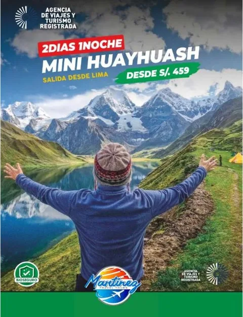 Mini Huayhuash – 2 días / 1 noche