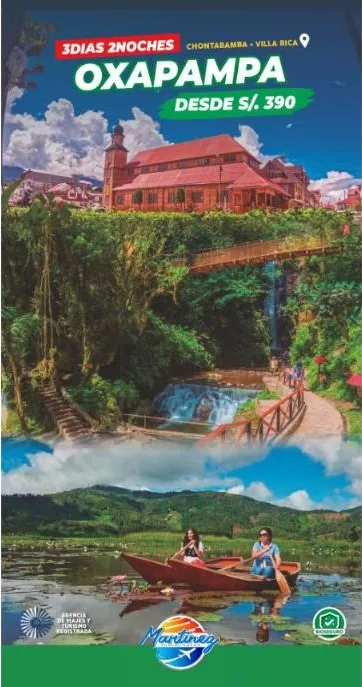 Oxapampa Relax – 3 días / 2 noches