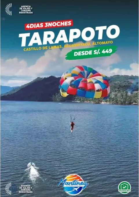 Tarapoto Mágico – 4 días / 3 noches